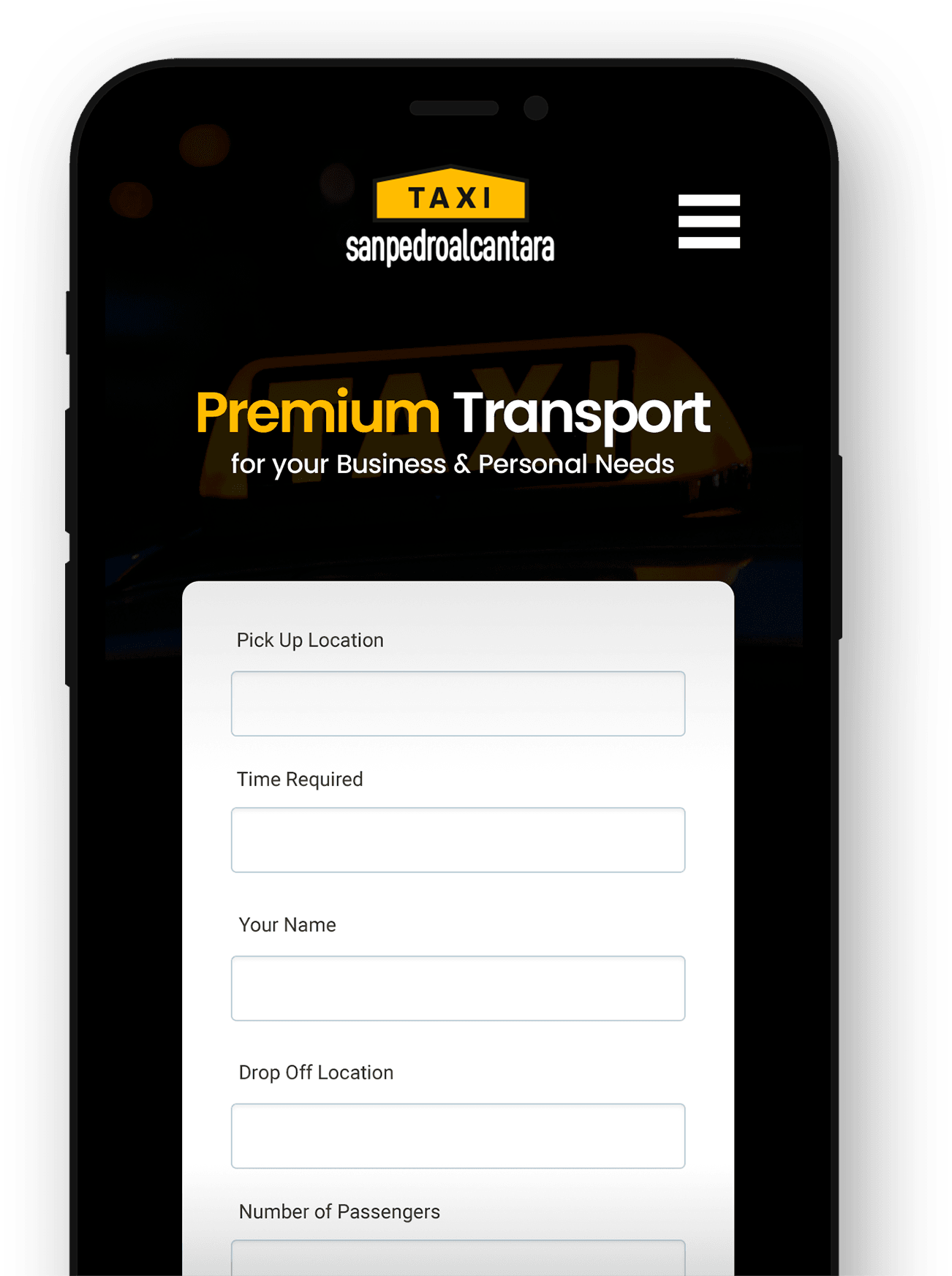 Taxi San Pedro APP